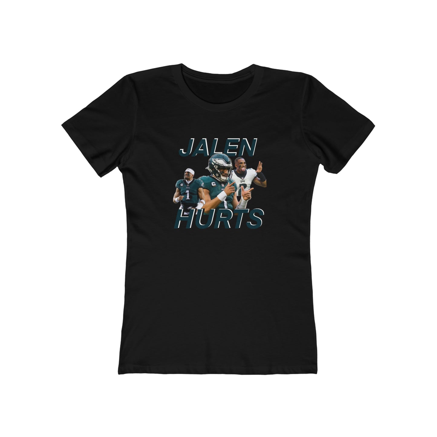 Philadelphia Eagles Jalen Hurts Vintage Womens Tee - IsGoodBrand