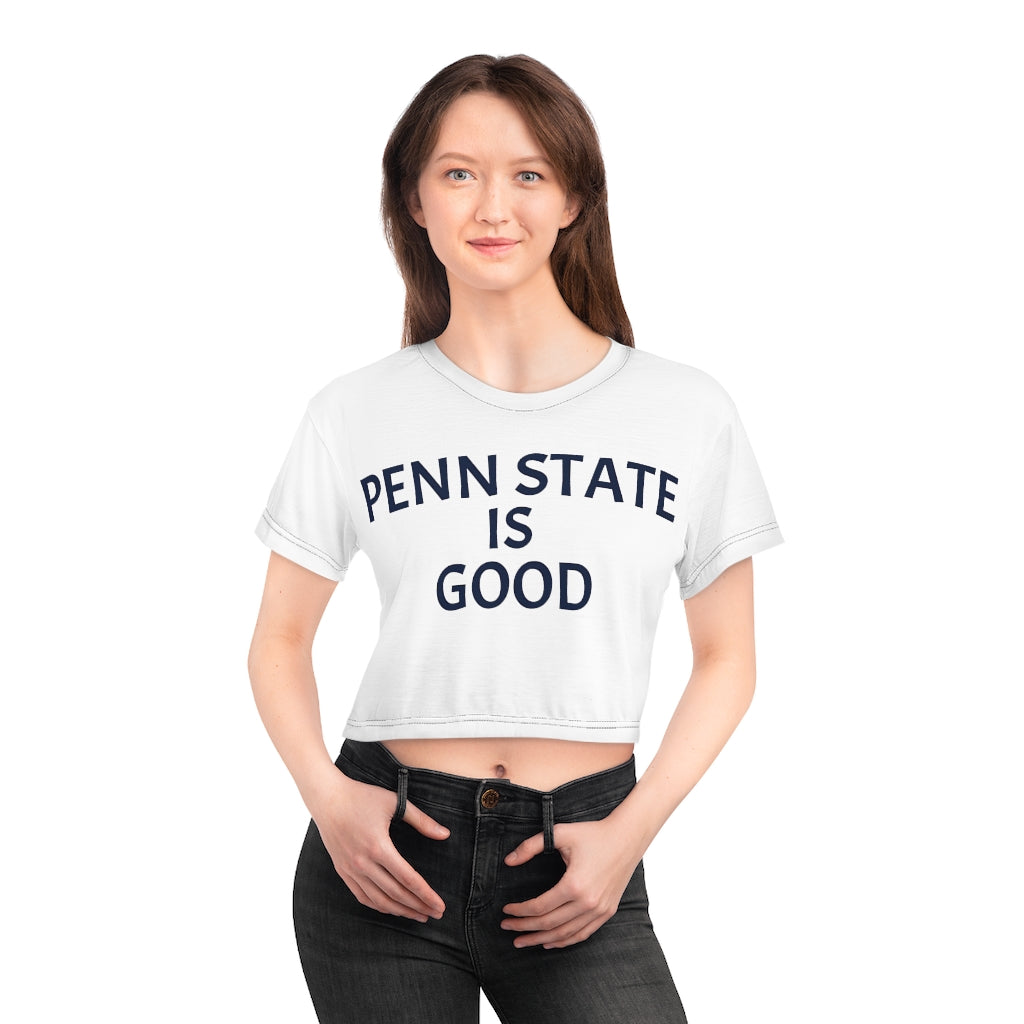 PENN STATE IS GOOD Crop Tee - IsGoodBrand