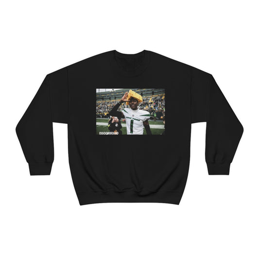 Sauce Gardner Cheesehead Heavy Blend™ Crewneck Sweatshirt - IsGoodBrand