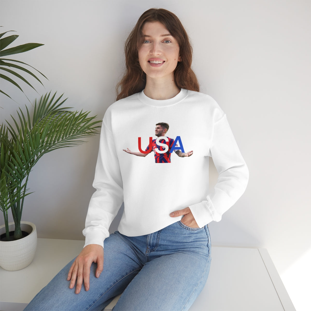 Pulisic USA Soccer Crewneck Sweatshirt - IsGoodBrand