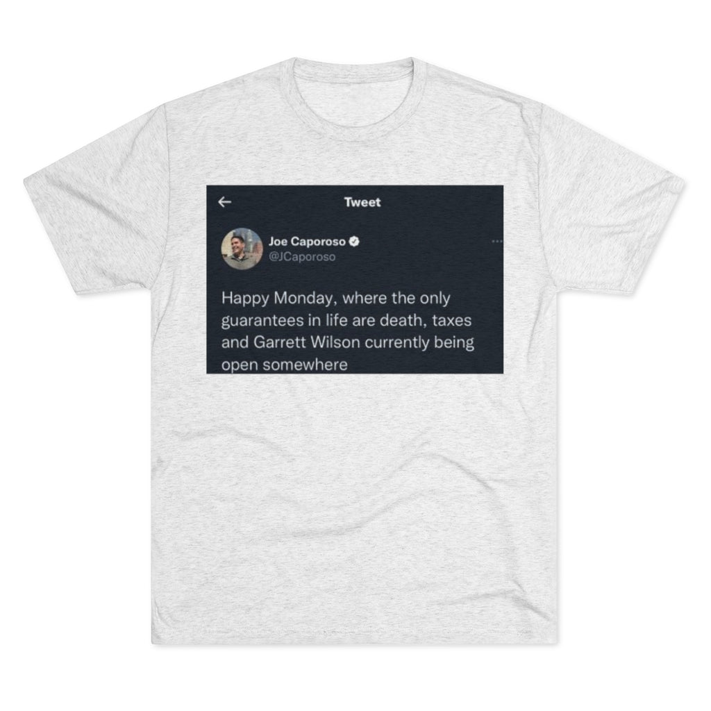 Joe Caporoso Tweet Shirt - IsGoodBrand