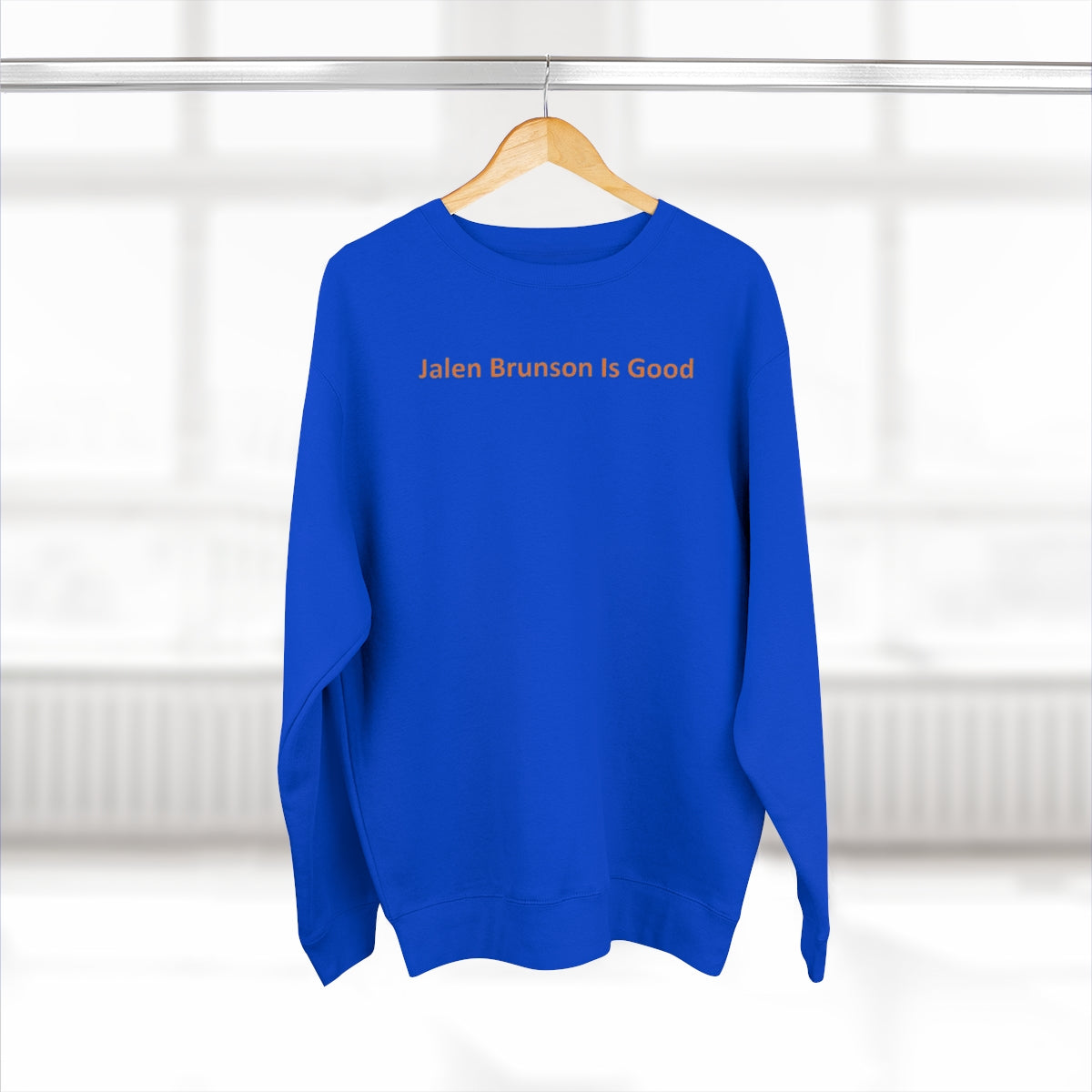 Jalen Brunson Is Good Unisex Premium Crewneck Sweatshirt - IsGoodBrand