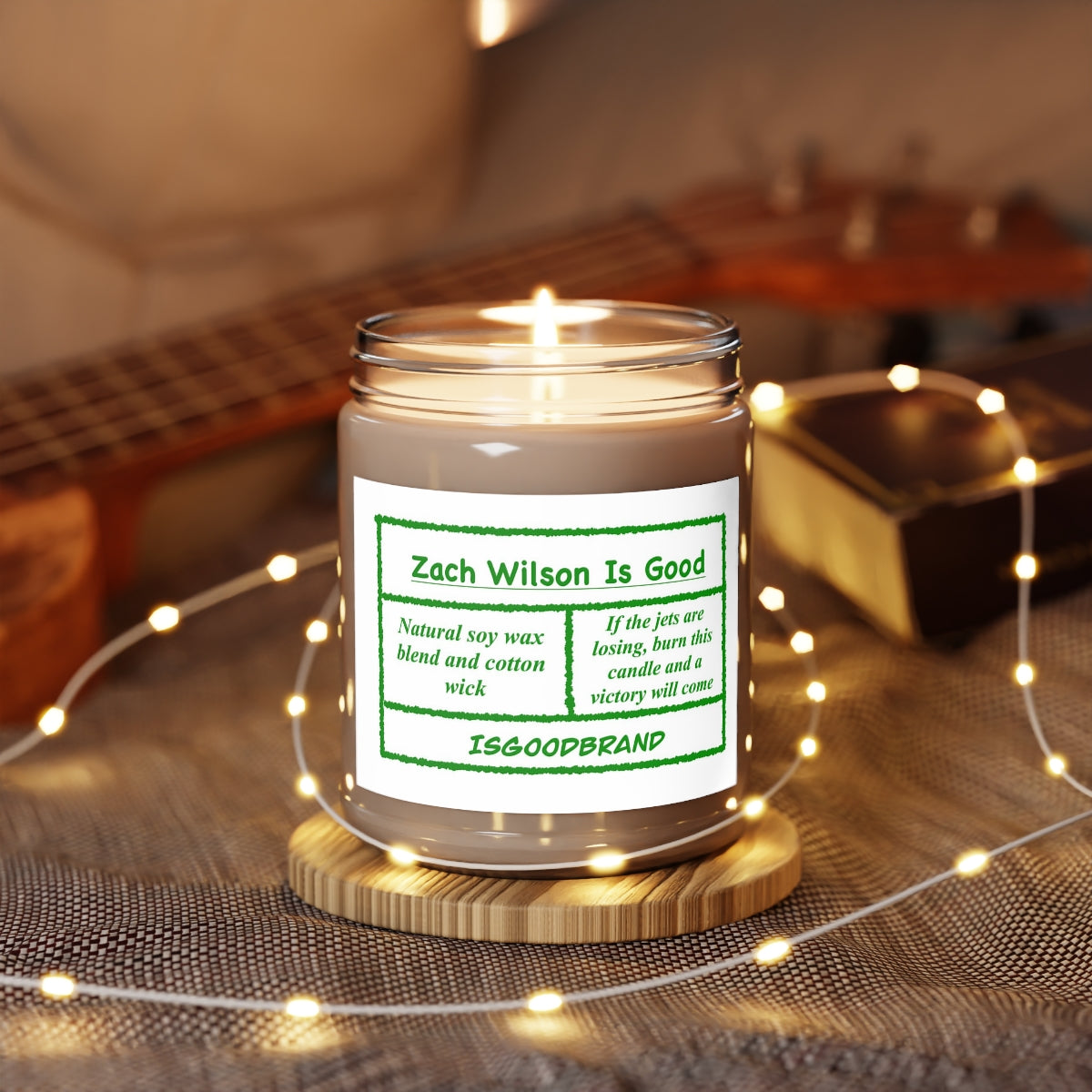 Zach Wilson Is Good Scented Candles, 9oz - IsGoodBrand