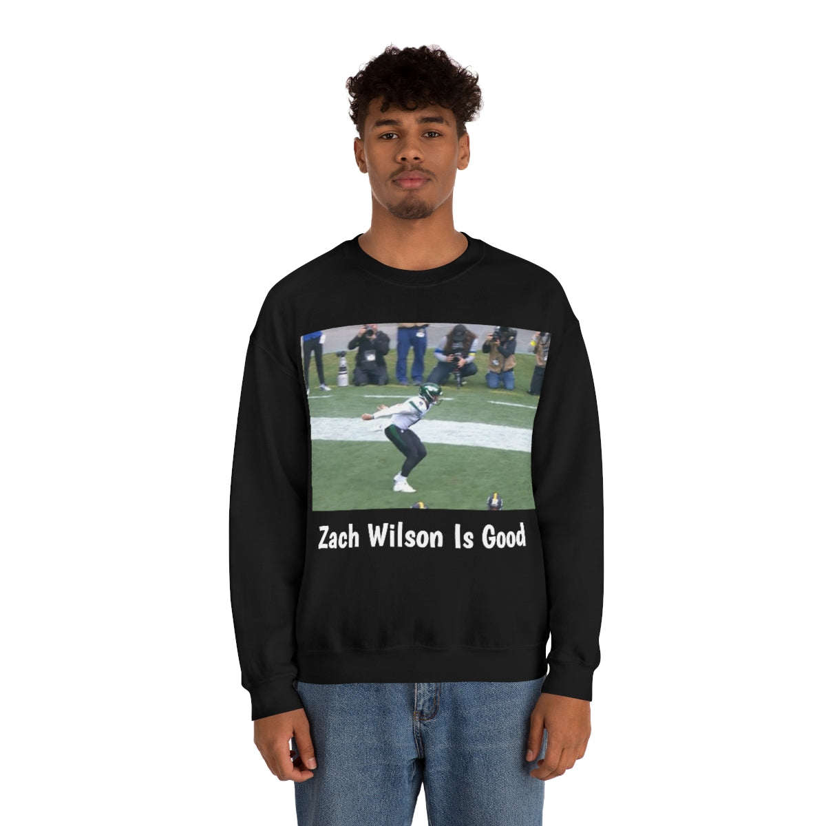 Zach Wilson Griddy Unisex Heavy Blend™ Crewneck Sweatshirt - IsGoodBrand