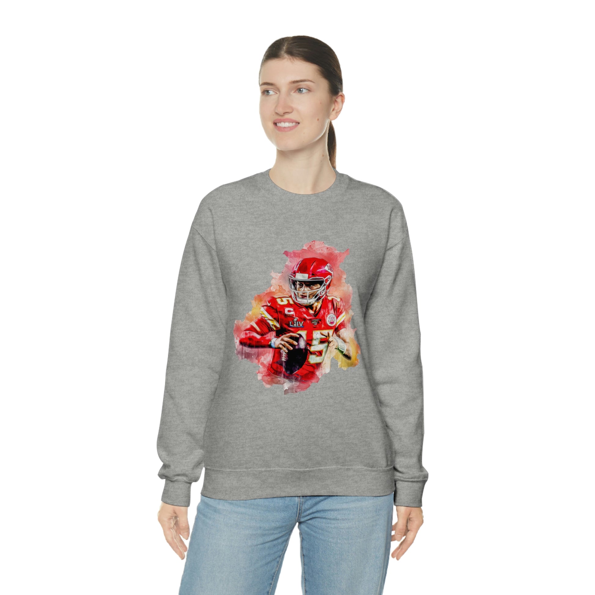 Chief Patrick Mahomes Crewneck Sweatshirt - IsGoodBrand