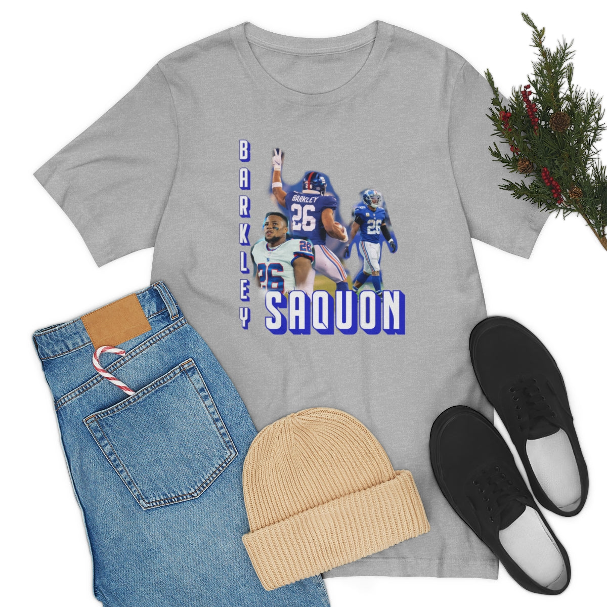 Saquon Barkley Vintage Short Sleeve Tee - IsGoodBrand