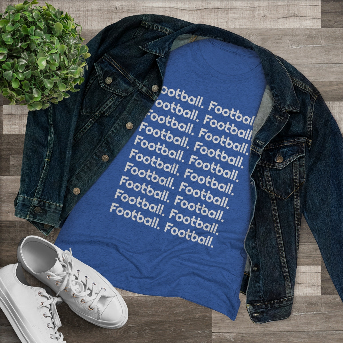 Football Women's Tee - IsGoodBrand