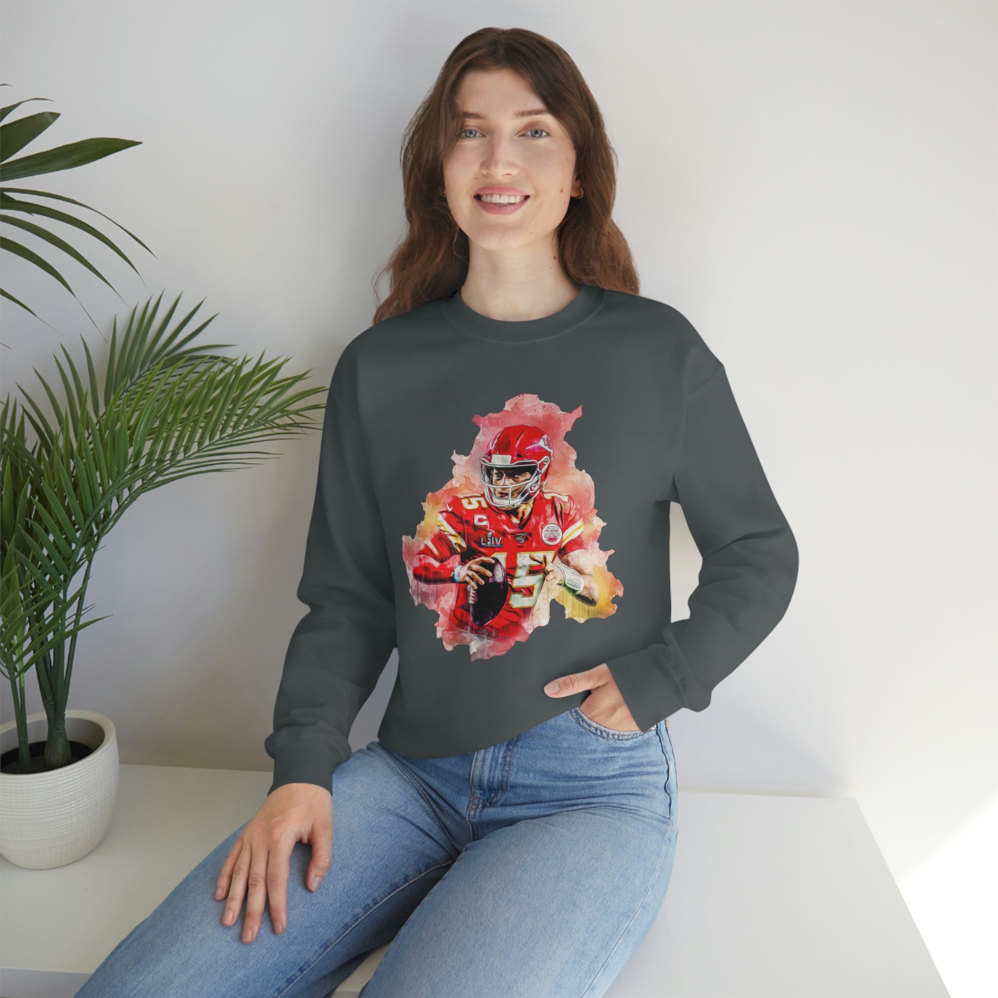 Chief Patrick Mahomes Crewneck Sweatshirt - IsGoodBrand